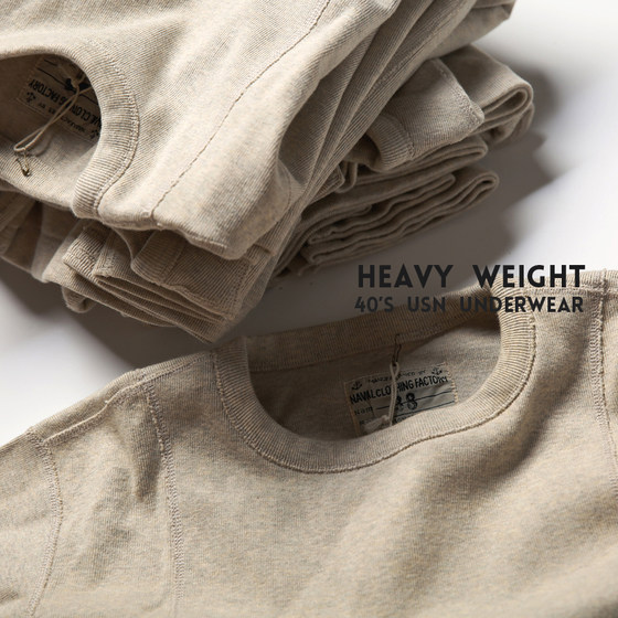 Evil Dog Bronson USN Base Thick Cotton Repair Long -sleeved T -shirt Men's Bar Round Neck Warm Innerwear
