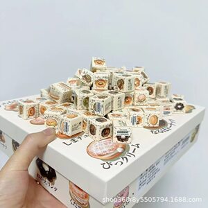 
New mini baked bread miniature snack toy bread shape surprise blind box jewelry decorative accessories wholesale