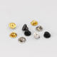 Universal alloy brooch butterfly buckle badge spare button pin buckle spike horse needle base back buckle spare button