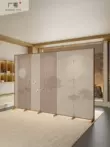 Phong cách Trung Quốc mới vách ngăn phòng khách phòng ngủ lối vào hiên chặn nhà hàng phòng trà văn phòng bằng gỗ chắc chắn gấp di động vach ngan phong Màn hình / Cửa sổ