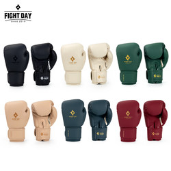 Fightday Boxing Gloves Matte High-End Texture Boxing Gloves for Men and Women Professional Muay Thai Sanda Fighting Gloves