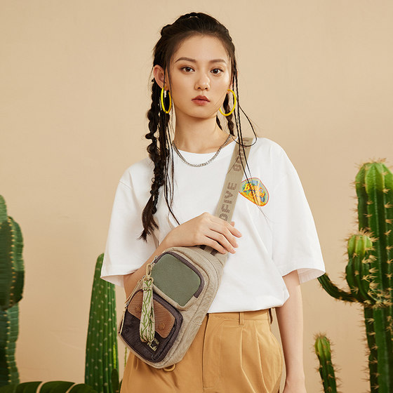 
China Li Ning Anti-Wu BADFIVE shoulder bag for men and women, same fashion sports bag ABDS363