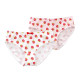 Cute little strawberry underwear, fat secondary girl pure cotton two -dimensional anime soft girl big size
