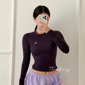 TTWOLVES seamless knitted GOTO SEAMLESS slim fit style women's fitness sports long long sleeves E20
