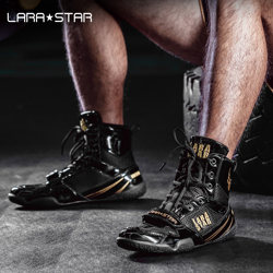 Laura Star 0014 Bone Blade Series Boxing Shoes Wrestling Training Fighting Grappling Sanda Powerlifting Gym