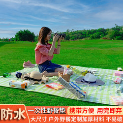 Disposable Picnic Mat, Moisture-Proof, Outdoor Camping, Thickened Spring Outing Mat, Portable Floor Mat, Outing Beach Mat, Picnic Cloth