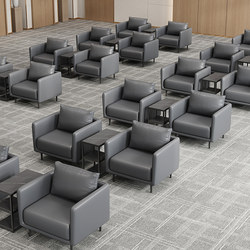 Business Exhibition Hall, Conference Room, Sofa, Vip Reception Room, Business Negotiation, Office Reception Area, Single-Seat Coffee Table Combination