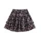 Pear-shaped body A-line skirt for women in summer sweet high-waisted floral skirt large size fat mm slim hip short skirt
