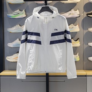 
Xiao Zhan's same Li Ning sports windbreaker for men and women 2025 autumn sun protection loose hooded jacket AFDV701