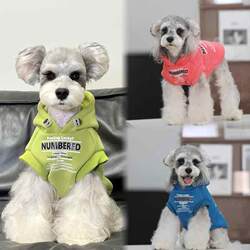 Small Dog Clothes Schnauzer Teddy Winter Clothes Pet Warm Winter Clothing Dog Thickened Fleece Puppy Winter Clothing