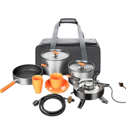 Fire maple feast 6-8 sealed adapter fierce stove