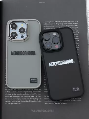 NBHD Neighborhood  Trendy Fashionable Phone Cases Covers  iPhone 15, iPhone 14, iPhone 13, iPhone 12
