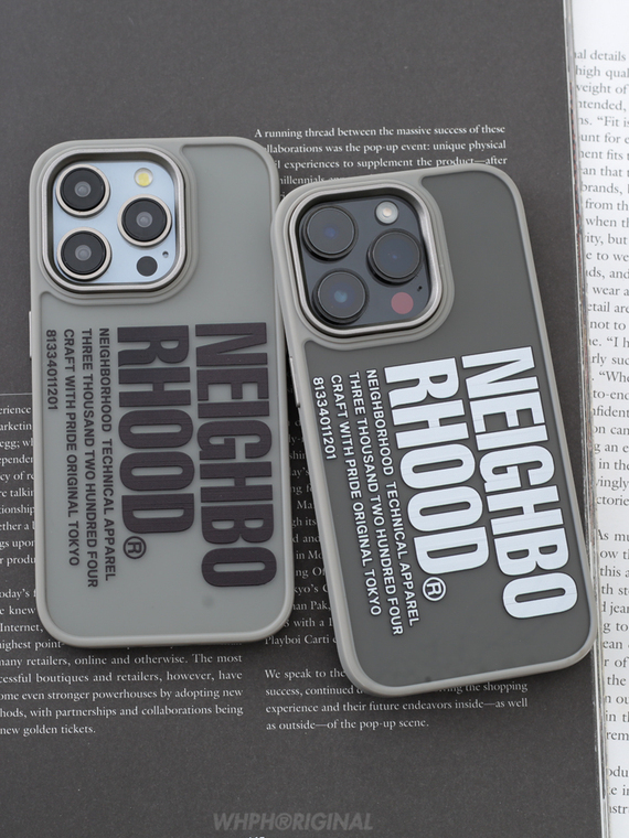 neighborhood iPhoneケース12 12pro専用ケース Trendy NBHD Neighborhood Magsafe Phone Cases Covers Transparent