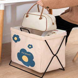 Foldable Under-Desk Storage Basket for Office, Dormitory Snacks, Miscellaneous Items, Backpack Storage, and Organizer Rack