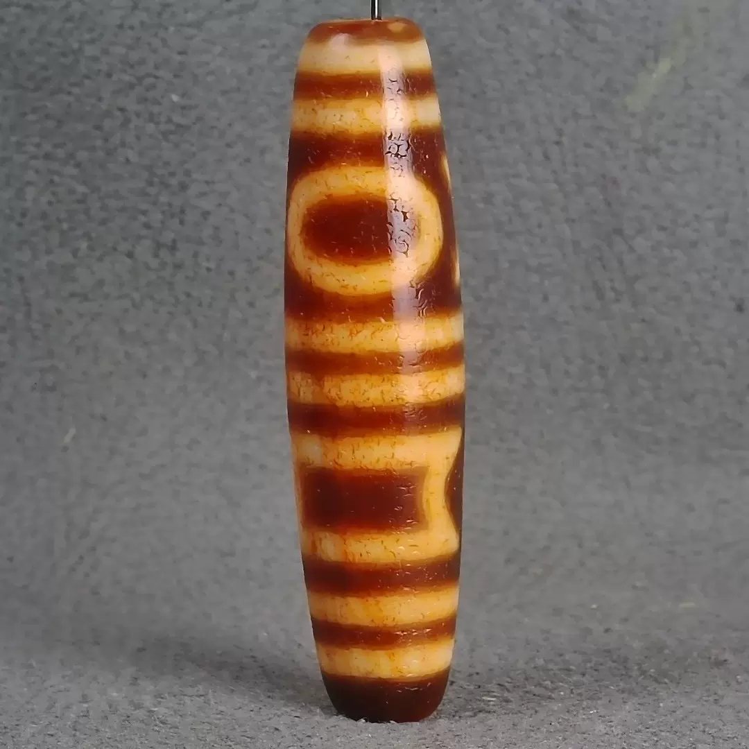 天鶏彫刻天珠