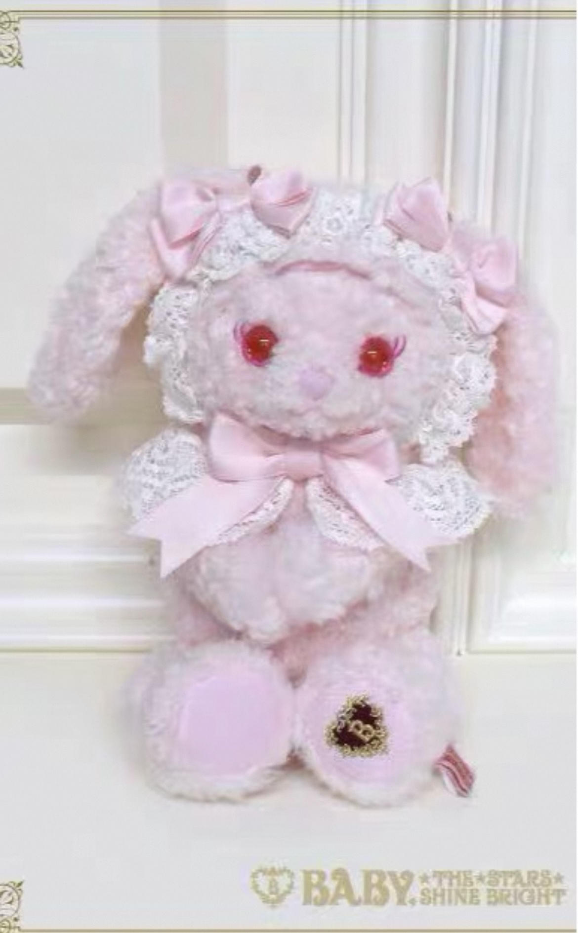 【国内现货】日本Lolita中号BABY兔熊 草莓 粉白兔熊 奶茶熊 猫熊-淘宝网