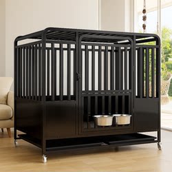 Dog Cage for Medium-Sized and Large Dogs with Toilet, Indoor Special-Purpose Dog House for Border Collies, New Dog Kennel, Pet Cage, Dog Cage