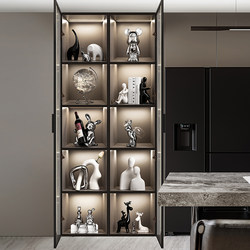 Creative Light Luxury Wine Cabinet Decoration Set Rabbit Living Room Home Glass Cabinet Wine Rack High-End Crafts