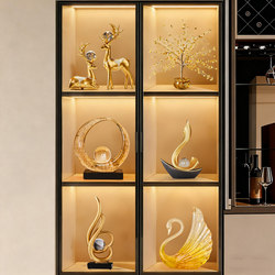 Modern Home Living Room Tv Cabinet Ornaments, Desktop Decorations, Light Luxury High-End Wine Cabinet Crafts, Moving to a New Home Gifts