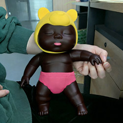 Natasha Doll Plush Toy Small Black Doll Squeeze Toy Extra Large Authentic Figure Genuine Stress Relief Toy