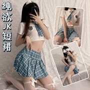 jk đồng phục người giúp việc đồ lót sexy trong khuôn viên trong suốt niềm đam mê phù hợp với tinh khiết khao khát cám dỗ tiếp viên đồ ngủ sexy trêu chọc chương trình