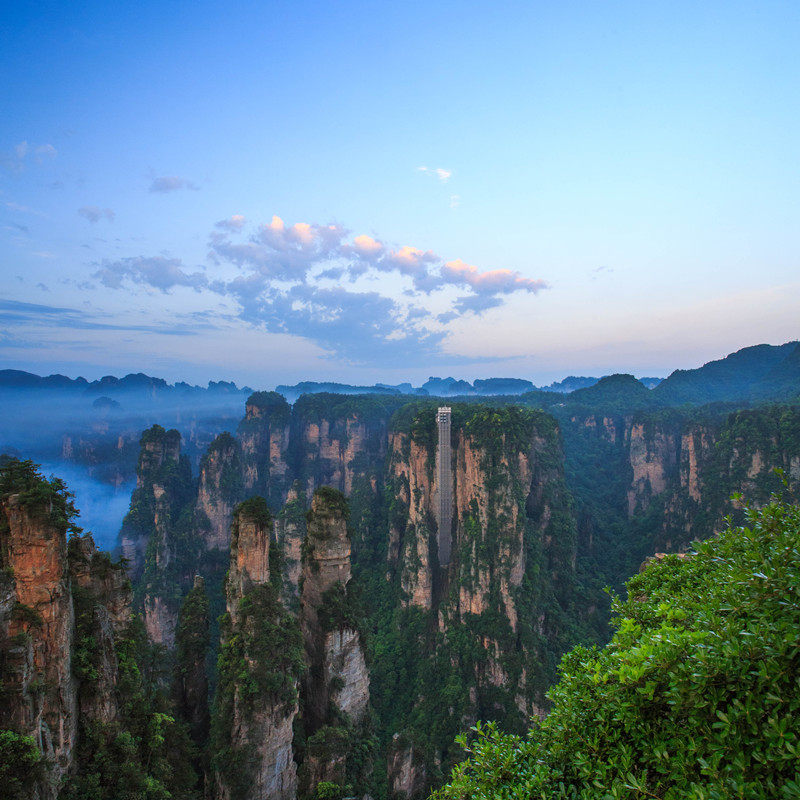 长沙出发张家界6天5晚跟团游0自费0强消袁家界金鞭溪芙蓉镇天门山