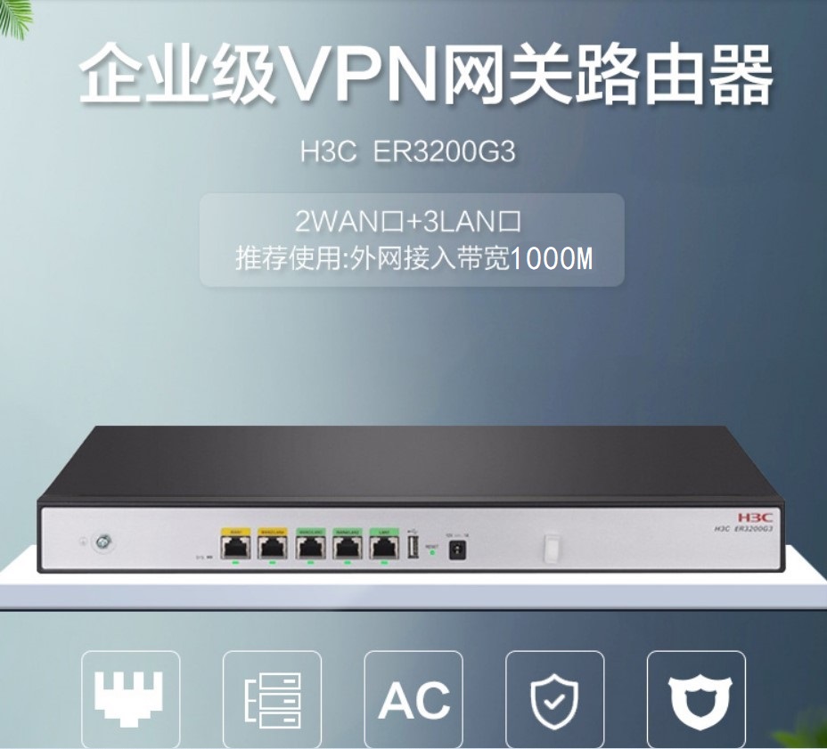 H3C GR5200 | 2200 ER3200G3  WAN Ʈ ⰡƮ  VPN Ʈ AC -