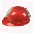 mũ công trường Mũ che nắng kỹ thuật đa chức năng thoáng khí, mũ đội đầu an toàn chống va đập với quạt phía trước và phía sau mũ bảo hiểm có thể sạc lại hiện vật mũ công nhân xây dựng