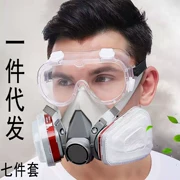 Mặt nạ chống bụi và khí độc cao cấp, mặt nạ che kín mặt, mặt nạ chuyên dụng phun sơn, mặt nạ bảo vệ hô hấp, chống khói cả mặt