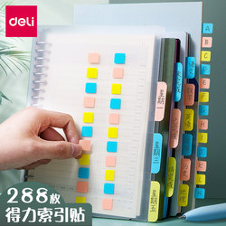 Deli Sticky Notes, Page Number Labels, Index Stickers, Cute Student Use, Creative Transparent Markers, Colorful Highlighters, Book Page Dividers, Sticky Notes, Classification Self-Adhesive