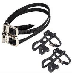 Universal Exercise Bike Accessories Spinning Bike Foot Straps Adjustable Elastic Straps Foot Pedals Indoor Exercise Bike