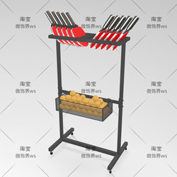 Table Tennis Racket Storage and Display Rack, Table Tennis Racket Storage Rack, Racket Display Rack, Shelf for Educational Institutions and Clubs