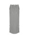APEA American retro H-shaped design pleated bag work skirt spring and summer gray straight-slit long skirt
