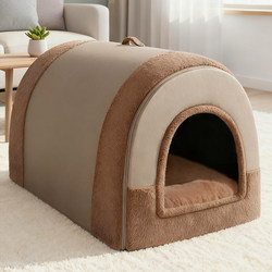Dog House, Winter Warm Enclosed Dog House, Removable and Washable, Safe Tent, Cat House, Pet Sleeping Tent, House Nest