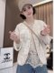 New Chinese style retro heavy industry embroidered jacket for women 2025 spring new casual loose tops trendy women's clothing