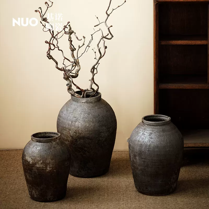 流】中国美術 青磁瓢型花瓶 箱付 JT513