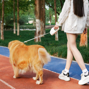 
Pet products geometric design traction rope 5M automatic retractable traction rope for walking the dog, universal for medium and large cats and dogs