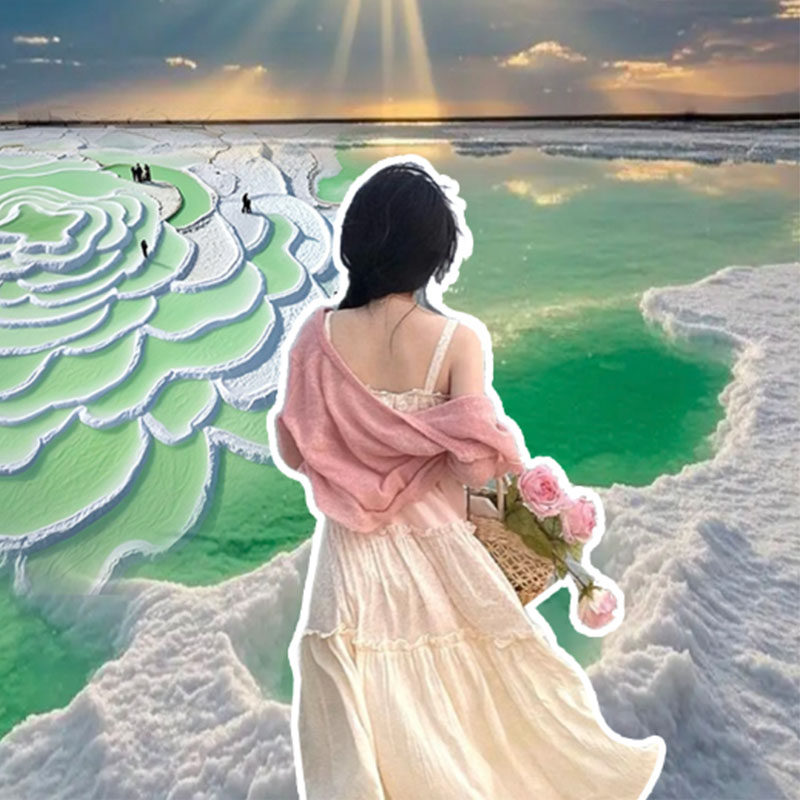 青甘7天6晚游青海湖茶卡盐湖察尔汗盐湖莫高窟鸣沙山纯玩精品小团