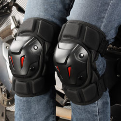 Electric Vehicle Knee Pads, Motorcycle Riding Protective Gear, Motorcycle Windproof Elbow Pads, Warm Leg Protectors, Knee Pads for Men and Women, All-Season Equipment