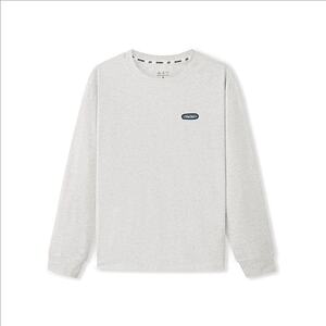 
Skechers new knitted long-sleeved T-shirt for men and women, antibacterial, cool, skin-friendly and versatile top L226U031