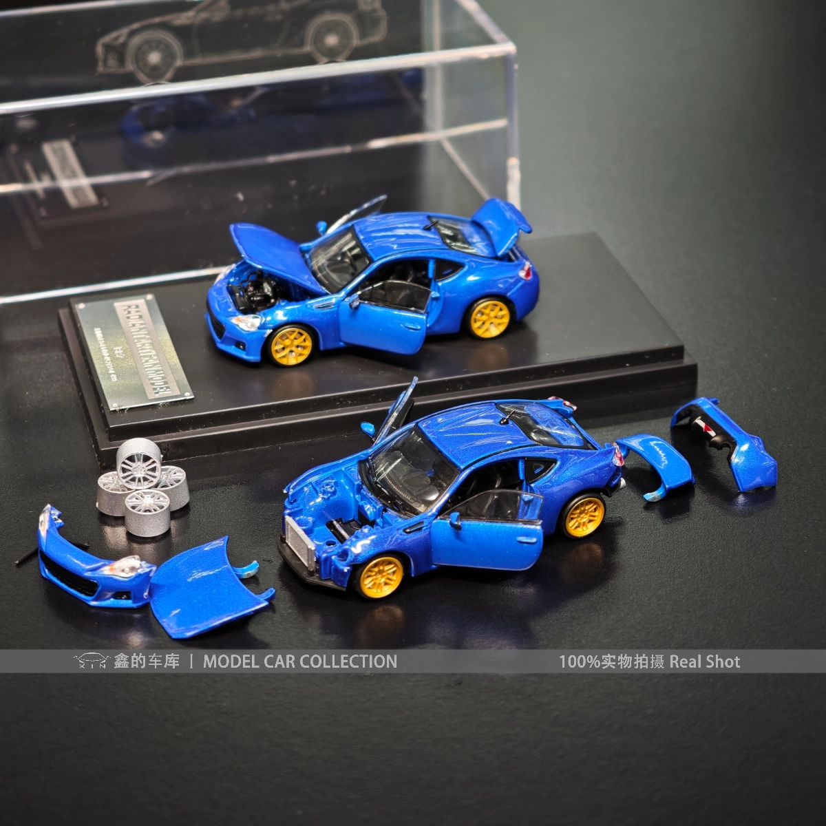 PEAKO 1:64 丰田MRS Toyota MRS 合金汽车模型收藏摆件北展限定