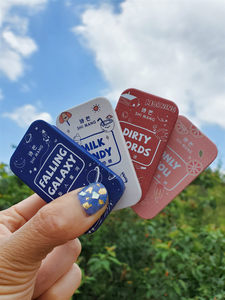 Shimang solid balm Men lady Portable niche students lasting light incense pocket card perfume Girl heart