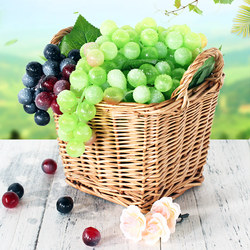 Simulated Grape Bunches, Plastic Grapes, Indoor Decorative Ornaments, Plant and Fruit Models, Fake Vegetables and Fruit Store Pendants