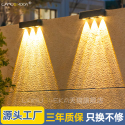 Solar Wall Washer Light for Home Lighting, Street Light, Villa Garden Balcony Fence Landscape Atmosphere Decoration Courtyard Spotlight