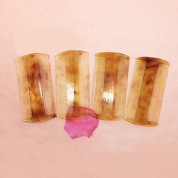 Natural Horn Comb with Fine Teeth for Removing Dandruff, Suitable for Men and Women, Home Use, Massage Fine-Toothed Horn Massage Comb, Gift Item