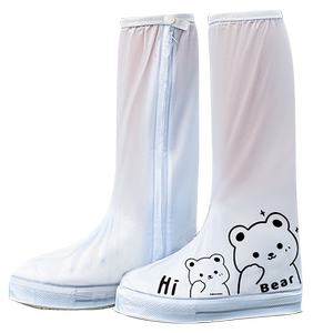 
Rain shoes waterproof and non-slip men and women rain boots covers wear children's water shoes wear-resistant high tube snow-proof rain boots on rainy days