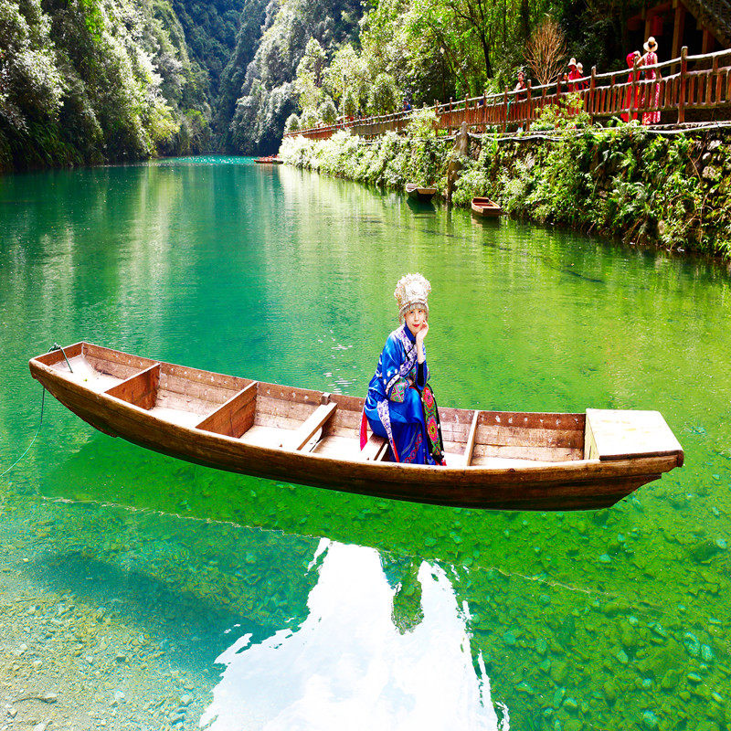 2-16-30人湖北恩施2天1晚纯玩跟团旅游大峡谷一炷香屏山峡谷