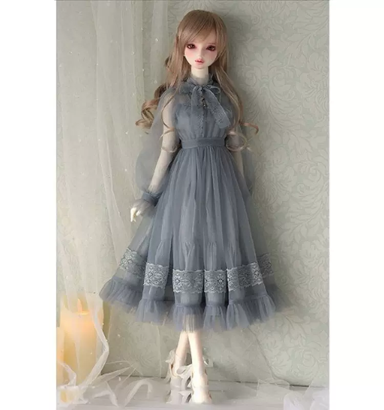 BJD娃娃服裝洋娃娃公主裙SD人偶洋裝高級定製3分4分6分娃衣套裙-Taobao