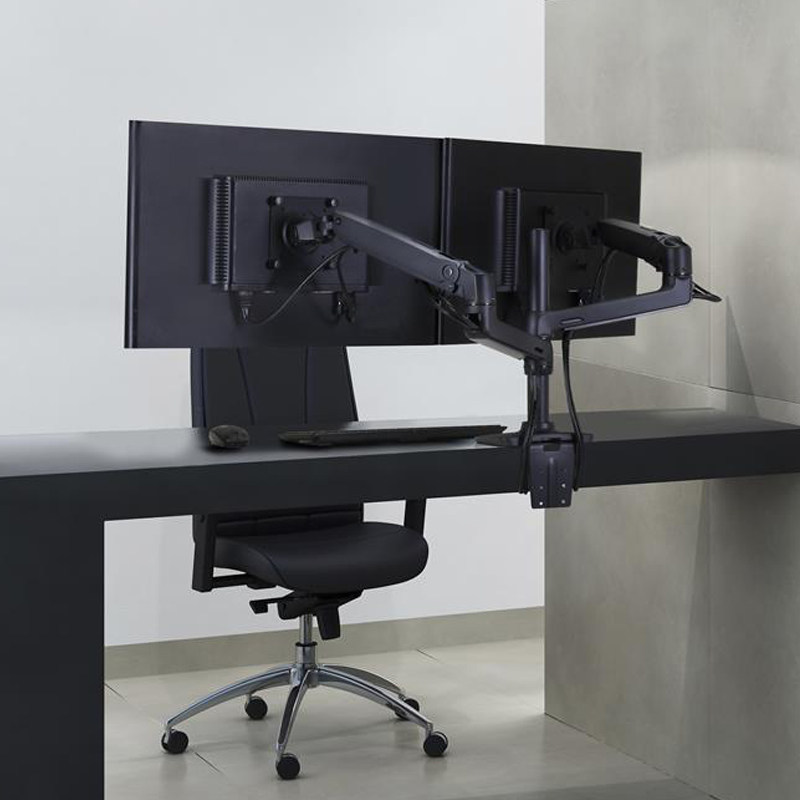 Egger Ergotron45-248 Dual-Screen Display Stand for Desktop
