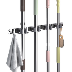 Jingyu 304 stainless steel mop clip without drilling
